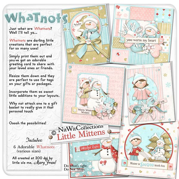 (image for) Whatnots - Little Mittens